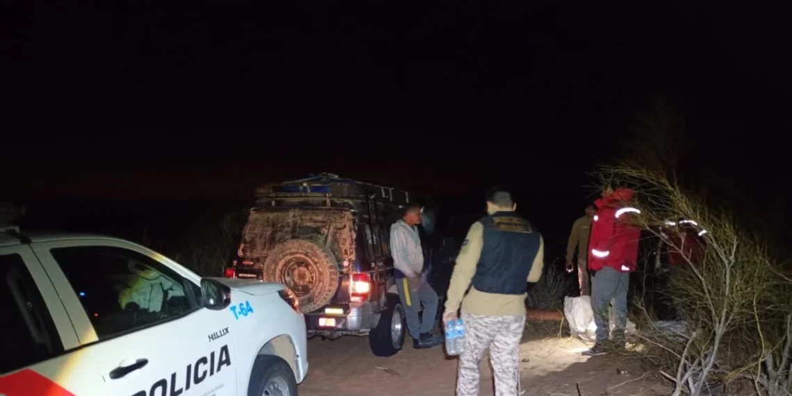 Rescataron a una familia chimbera que llevaba más de 24 horas perdida e incomunicada en el campo