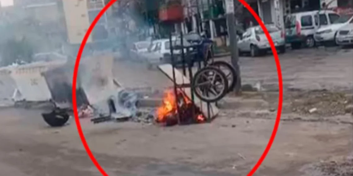 Horror en Fuerte Apache: hallaron un cuerpo calcinado con un tiro en la cabeza e investigan un ajuste de cuentas