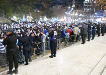 Fiesta histórica en San Juan: 30 mil personas celebraron el pase a la final del Mundial con saldo positivo y sin heridos