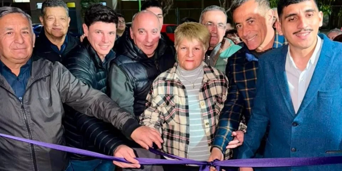 Peluc reunió a la dirigencia de La Libertad Avanza y abrió una nueva sede partidaria en Angaco