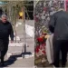 Chiqui Tapia llegó a San Juan y visitó el santuario de la Difunta Correa