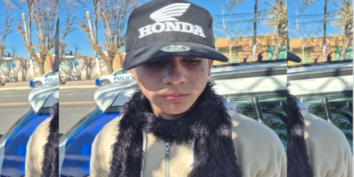 Robo en Villa Krause: rompió la vidriera de una tienda, usó una rama para saquearla y terminó detenido vistiendo la ropa robada