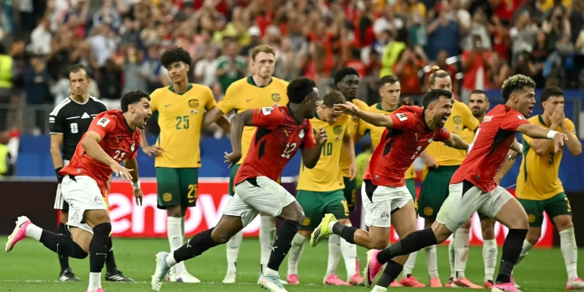 Egipto eliminó a Australia por penales y espera rival en octavos de final