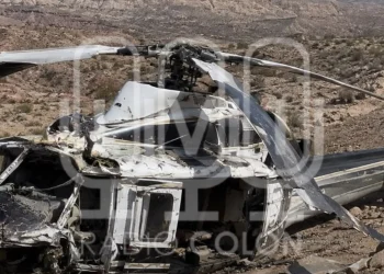 Estremecedora imagen: reducido a cenizas, así quedó el helicóptero tras la tragedia en Ischigualasto