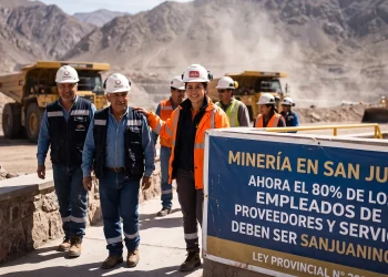 Minería en San Juan: Proveedores y empresas de servicios deberán garantizar un 80% de mano de obra local