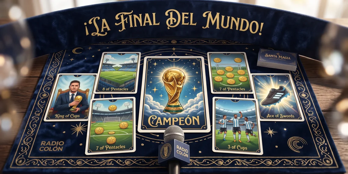 Las cartas hablaron: Una conocida tarotista analizó la final contra España y lanzó su veredicto
