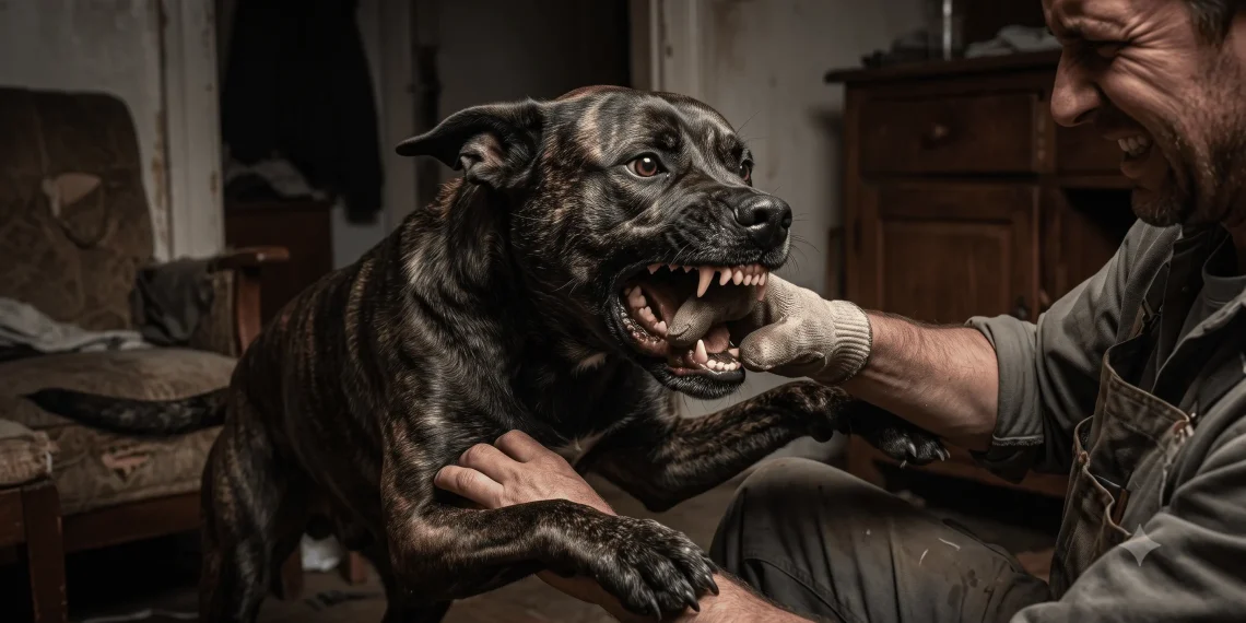 Brutal ataque canino en Rawson: un hombre fue mordido en su casa y perdió parte de un dedo