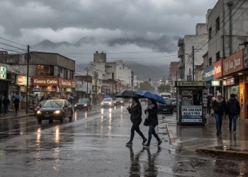 San Juan bajo agua y frío: persistencia de las lluvias en la provincia