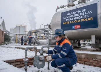 Ante la ola de frío, el Gobierno garantiza el suministro de gas para los hogares