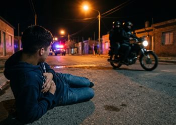 Violento asalto en Chimbas: le dieron un puntazo en el pulmón a un joven para robarle la moto