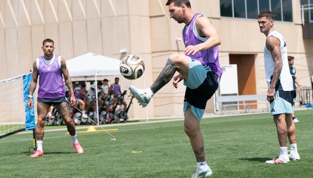 Mística y unión: a horas de la semifinal, Messi mostró la intimidad de la Selección en sus redes