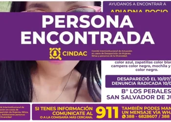 Gendarmería localizó a una menor de edad que estaba desaparecida