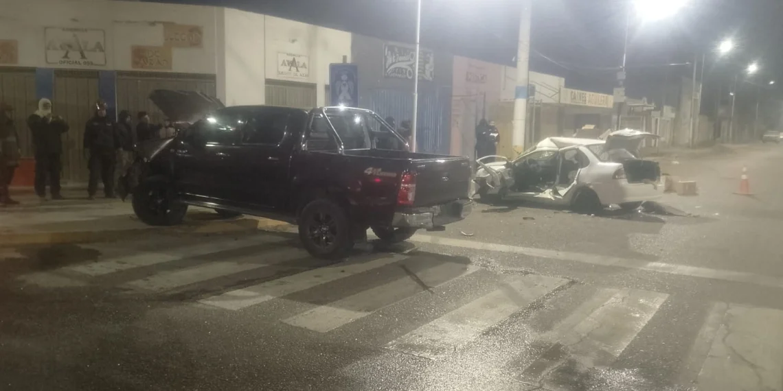 Grave colisión en Rawson requiere urgente despliegue de Bomberos