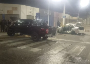 Grave colisión en Rawson requiere urgente despliegue de Bomberos