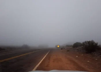 Precaución al conducir: Vialidad Provincial reporta banquinas con hielo, nieve y bancos de neblina en rutas de Ullum