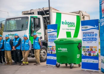 Rivadavia Separa: el departamento ya recicló más de 47 mil kilos de residuos en un mes y medio