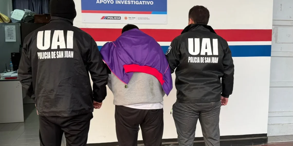 Detienen en Pocito a un prófugo del Servicio Penitenciario que era intensamente buscado