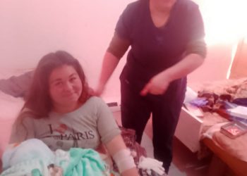 Emoción en Pocito: un policía y una enfermera asistieron un parto en una vivienda del Barrio Las Pampas