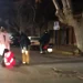 Caos de tránsito en el centro: embistieron a un ciclista a metros de Plaza Aberastain