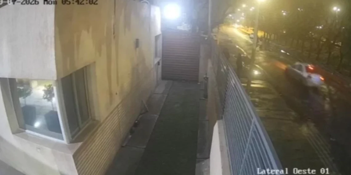 Giro rotundo en Rawson: difunden el video del auto que habría atropellado y matado a Cintia Ortega