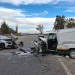 Un grave accidente en Ruta 40 y calle 18 dejó a cinco personas heridas, entre ellas un menor