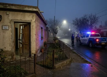 Inseguridad en Albardón: dos ladrones encapuchados patearon la puerta de una casa y asaltaron a una anciana de 80 años mientras dormía
