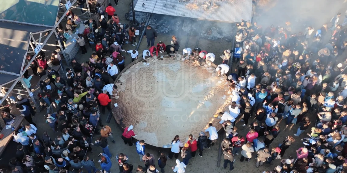 Furor en Rawson: la semita más grande del mundo pesó 900 kilos y se robó todas las miradas