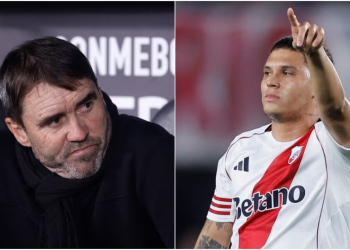 Bomba en Núñez: Juanfer Quintero expuso sus diferencias con Coudet y evaluará su salida de River