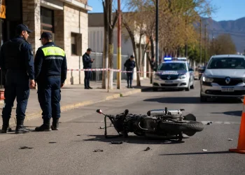Tragedia en Jáchal: murió un peatón de 77 años tras ser atropellado por una moto en pleno centro