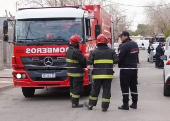 Bomberos evitaron que un incendio destruyera una vivienda en Concepción