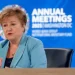Kristalina Georgieva visitará la Argentina a fines de julio por invitación de Javier Milei