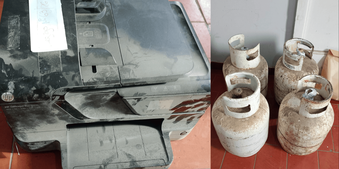 Recuperaron parte del botín sustraído en una YPF de Rawson tras un allanamiento en Villa Hipódromo