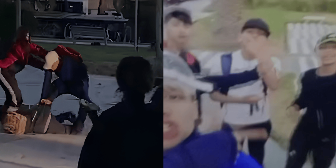 Indignación en Plaza Laprida: golpearon a un joven, le robaron el celular, se burlaron en redes y los vecinos tuvieron que atrapar a los agresores