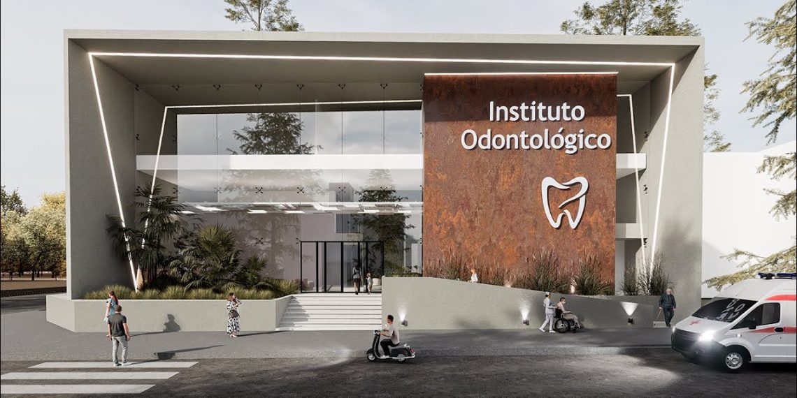 Avanza un edificio histórico en San Juan: el nuevo Instituto Odontológico tiene un 80% de avance y duplicará su capacidad