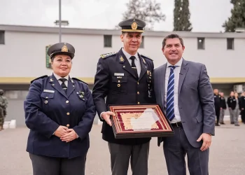 Orrego encabezó el acto por el Día del Agente Penitenciario y destacó la labor de la fuerza en San Juan