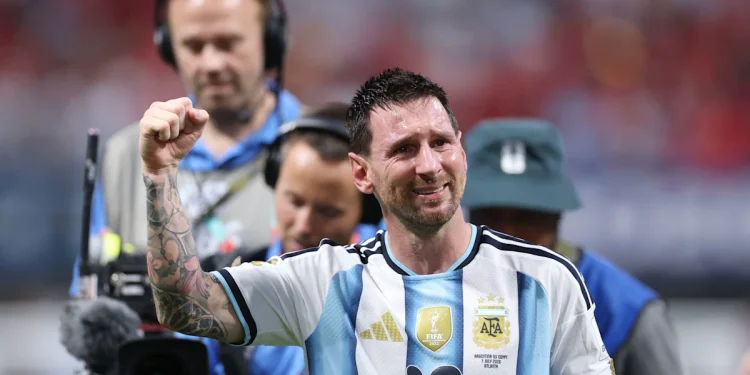 Lionel Messi anunció su retiro de la Selección