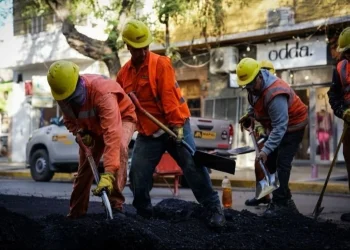 Avanza el Plan 50 Cuadras en Capital: ya se repavimentó el 40% del microcentro sanjuanino