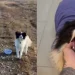 Iba por la Ruta 3 en Tierra del Fuego, vio a una perrita abandonada y la adoptó: «Ella me encontró a mí»