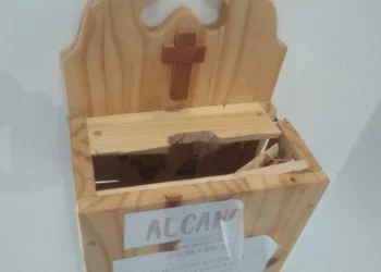 Profanación y robo en Jáchal: delincuentes rompieron una ventana del Santuario San José y destrozaron la alcancía con una cruz para llevarse las limosnas