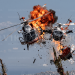 Tragedia en Grecia: murieron dos pilotos tras un brutal choque de helicópteros que combatían un incendio forestal