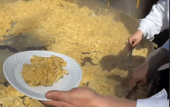 Récord gastronómico en Boulogne: prepararon el omelette más grande de Argentina con 10.000 huevos