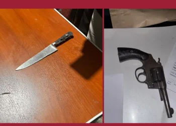 Conflicto familiar en Rawson: amenazó a su hermano con un cuchillo y un arma de fuego y fue detenido en Flagrancia