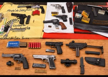 Relevamiento policial: secuestraron más de 85 armas de fuego en San Juan durante los primeros ocho meses de 2026
