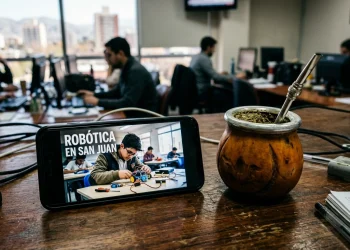 La robótica y la programación ganan terreno en los departamentos mineros de San Juan