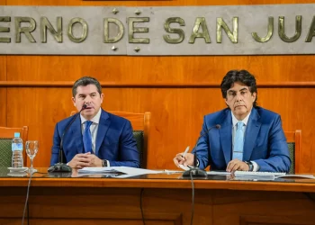 Marcelo Orrego presentó el balance de la gira internacional para financiar obras estratégicas en San Juan