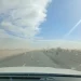 Alerta máxima en la Ruta 40 Norte: una fuerte tormenta de arena reduce drásticamente la visibilidad entre Talacasto y San Roque