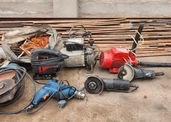 Clausuraron una «chacarita» clandestina en Chimbas y secuestraron más de 230 kilos de cobre y bronce