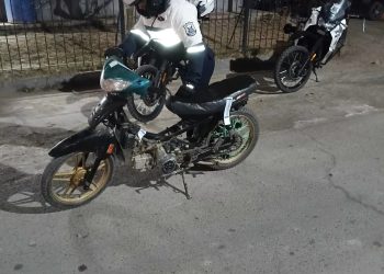 Operativo de la Dirección D-7 en 25 de Mayo: secuestraron una moto con el motor limado y radiaron ocho rodados