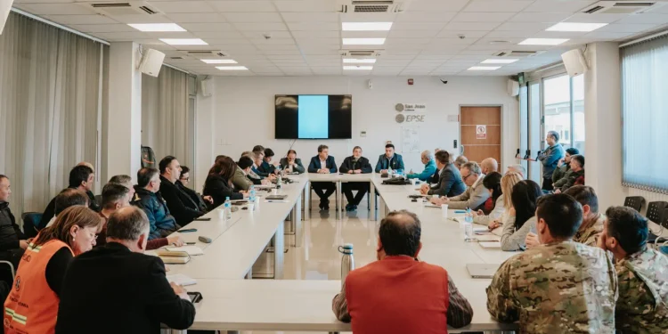 Prevención y acción climática: sesionó por primera vez el COPRE para coordinar respuestas ante posibles emergencias en San Juan