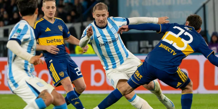 Clásico vibrante en Avellaneda: Boca igualó 1 a 1 ante Racing y no logra despegar en el Clausura